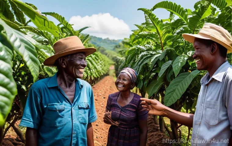 말라위 커피 생산 - **"A tranquil, inviting scene featuring a steaming cup of freshly brewed Malawi coffee placed on a r... 말라위 커피 생산 - **"A tranquil, inviting scene featuring a steaming cup of freshly brewed Malawi coffee placed on a r...