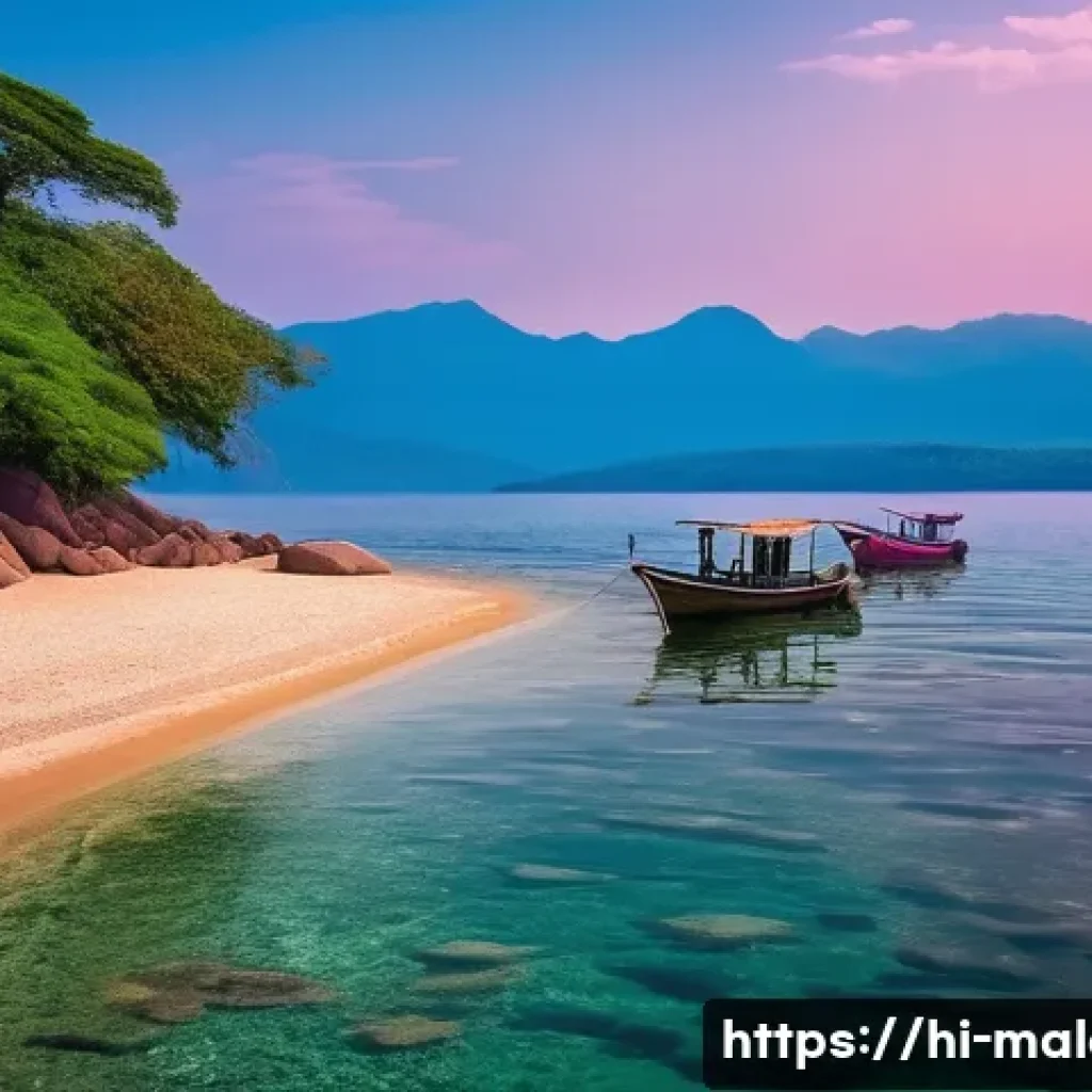 말라위 유네스코 세계문화유산 - **Prompt 1: Lake Malawi's Pristine Waters and Serene Shoreline**
"An idyllic scene showcasing th...