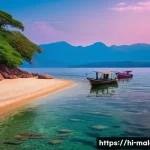 말라위 유네스코 세계문화유산 - **Prompt 1: Lake Malawi's Pristine Waters and Serene Shoreline**
"An idyllic scene showcasing th...